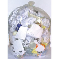 Sacs poubelles 30L translucides HD 12 microns (le carton de 500)