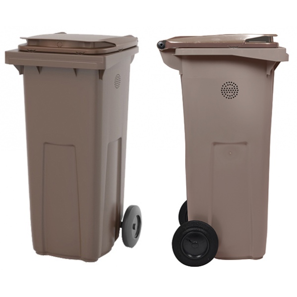 Conteneur poubelle à 2 roues pour la collecte des déchets